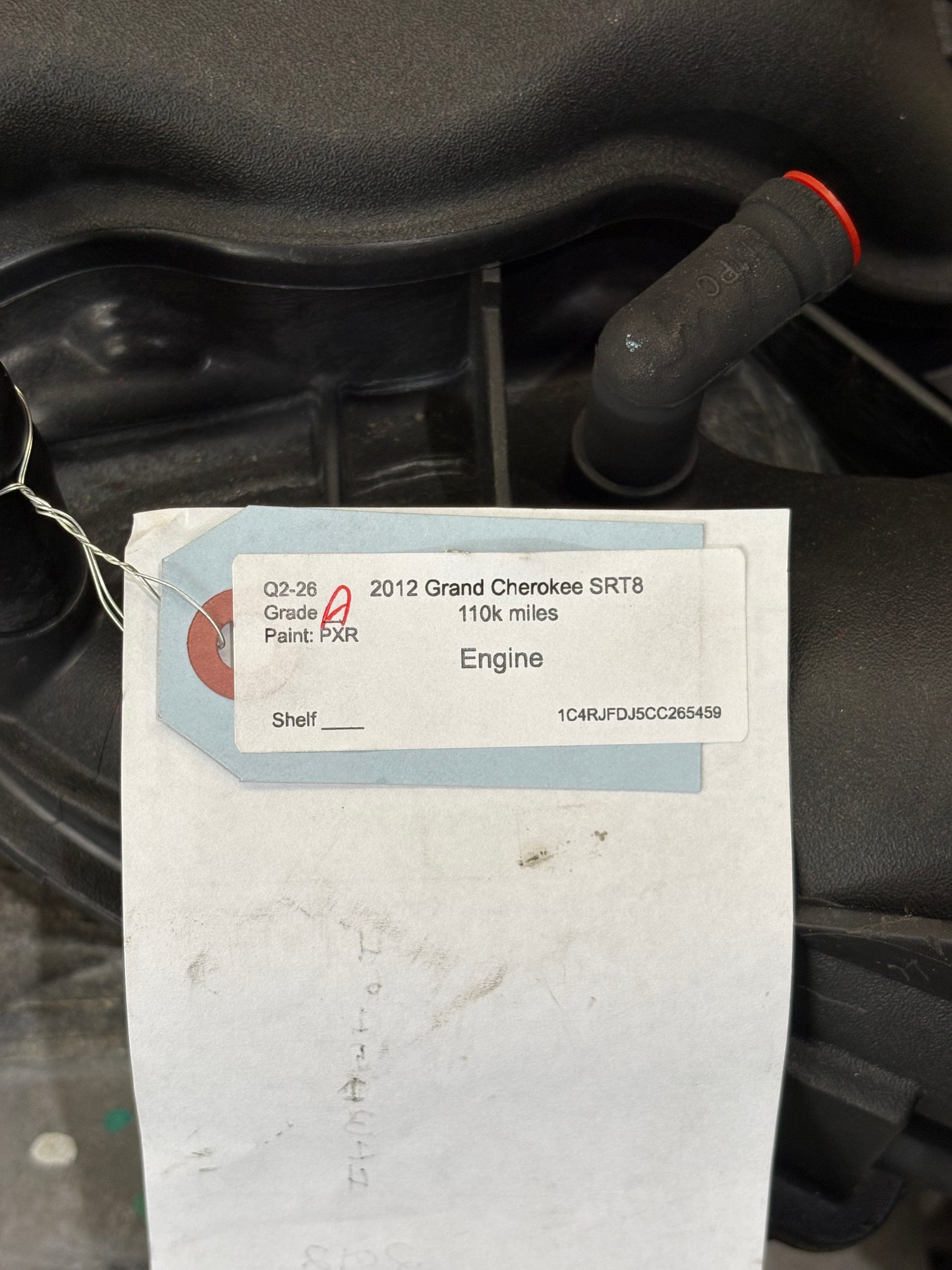 OEM 2012 WK2 Jeep Grand Cherokee SRT8 6.4L Hemi 392 Engine Leakdown Tested 110k