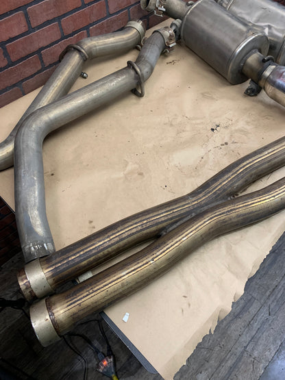 Used Charger 300 SRT8 6.1L Hemi Corsa Cat Back Exhaust X Pipe Mufflers