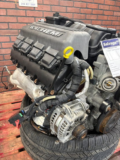 OEM 2012 WK2 Jeep Grand Cherokee SRT8 6.4L Hemi 392 Engine Leakdown Tested 110k