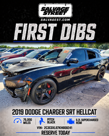 Reservation for Rear Knuckle Pair from 2019 Charger Hellcat