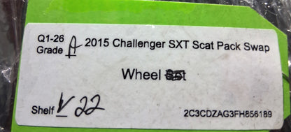 Set of 2 20X11 Replica Hellcat Widebody Matte Black 5x115 Scat Pack Rims Wheels