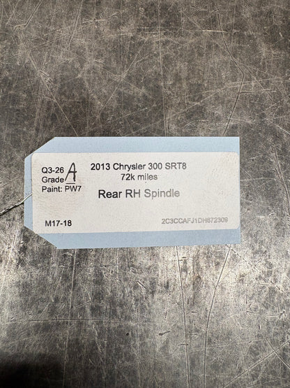 11-23 Charger Challenger SRT Scat Pack Hellcat Rear Right Passenger Spindle Knuckle OEM