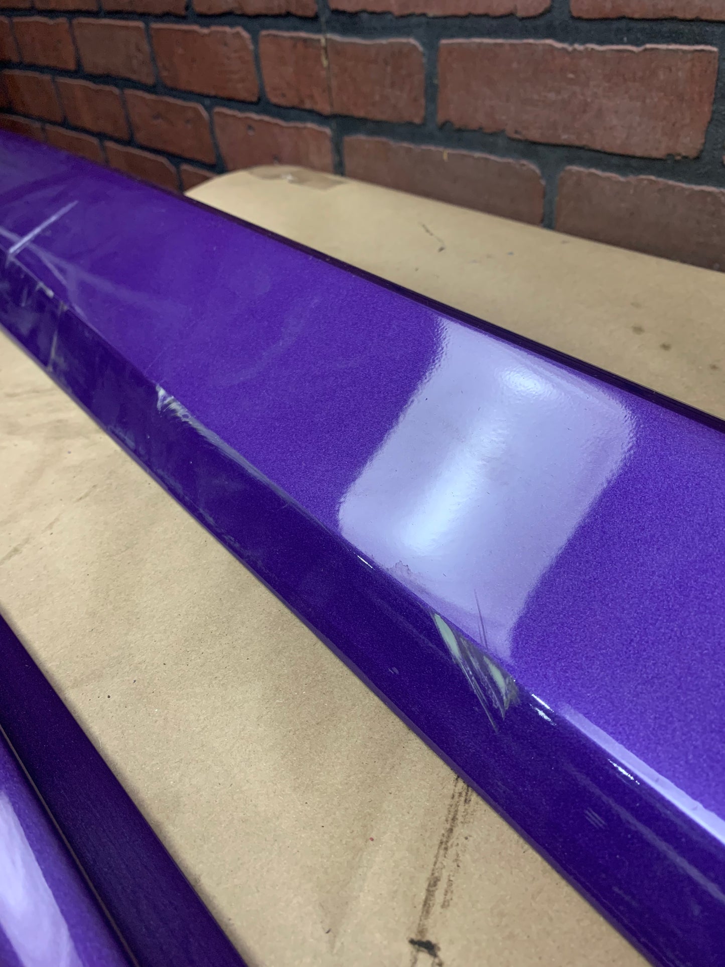 2008-2014 Challenger SMS Saleen S570 Side Skirt Pair Purple