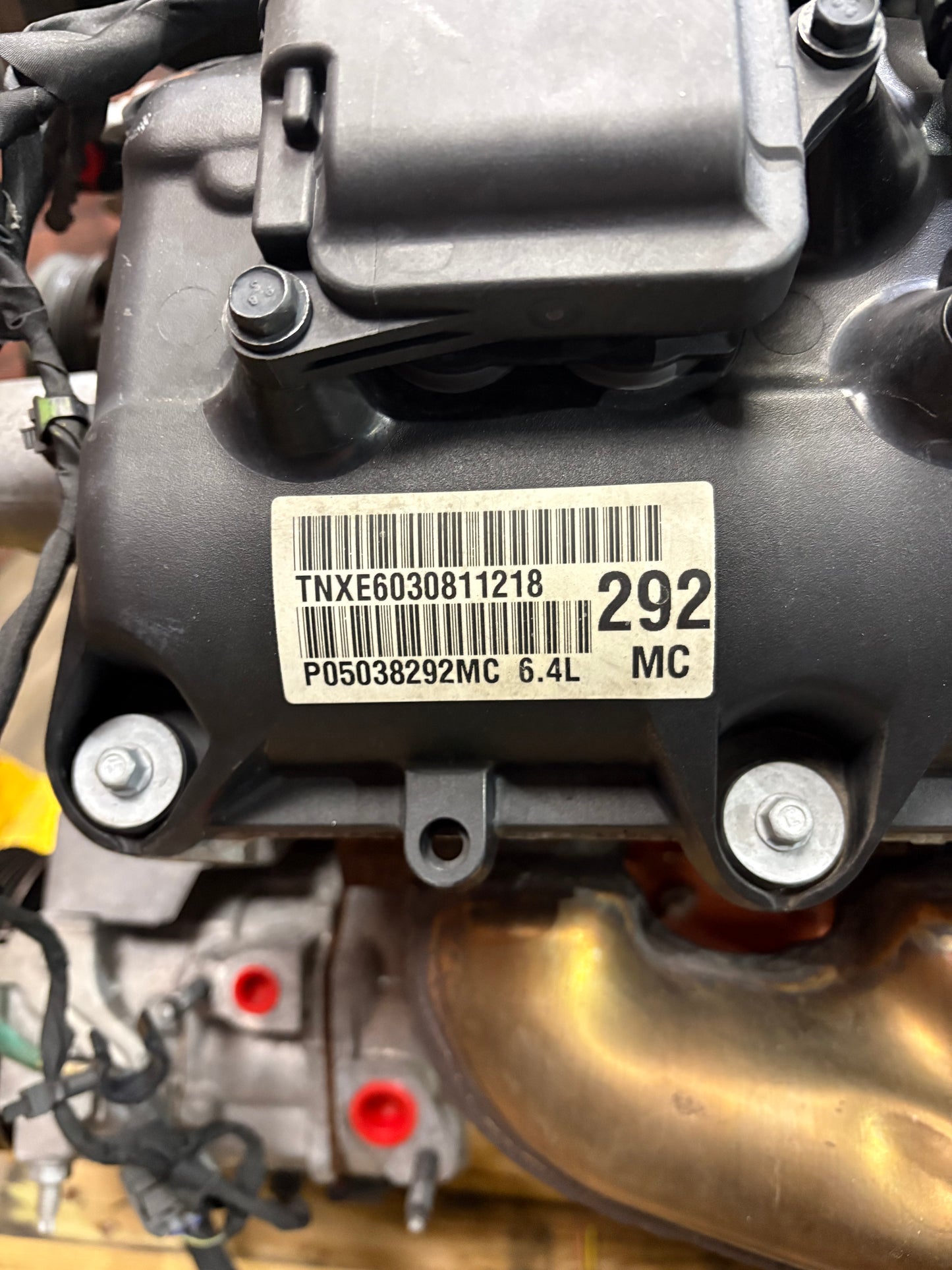 15-23 Charger Challenger 300 Scat Pack 6.4L 392 Hemi BGE ESH Non-MDS Engine 49k