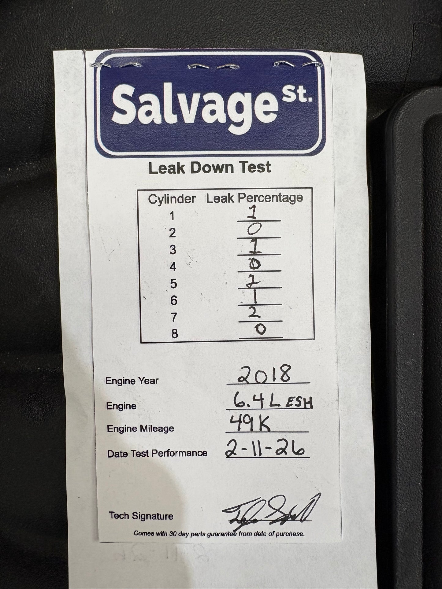 15-23 Charger Challenger 300 Scat Pack 6.4L 392 Hemi BGE ESH Non-MDS Engine 49k