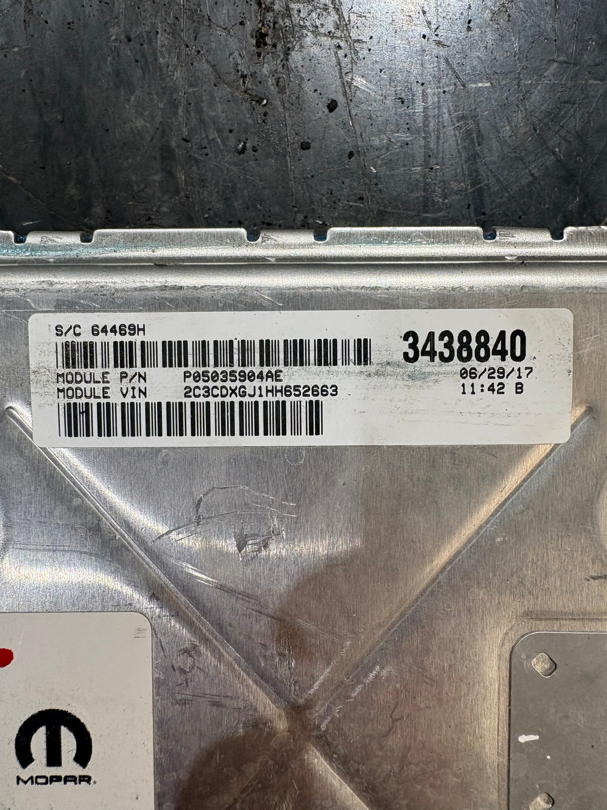 2017 Dodge Charger Scat Pack SRT PCM BCM RF-HUB Package OEM