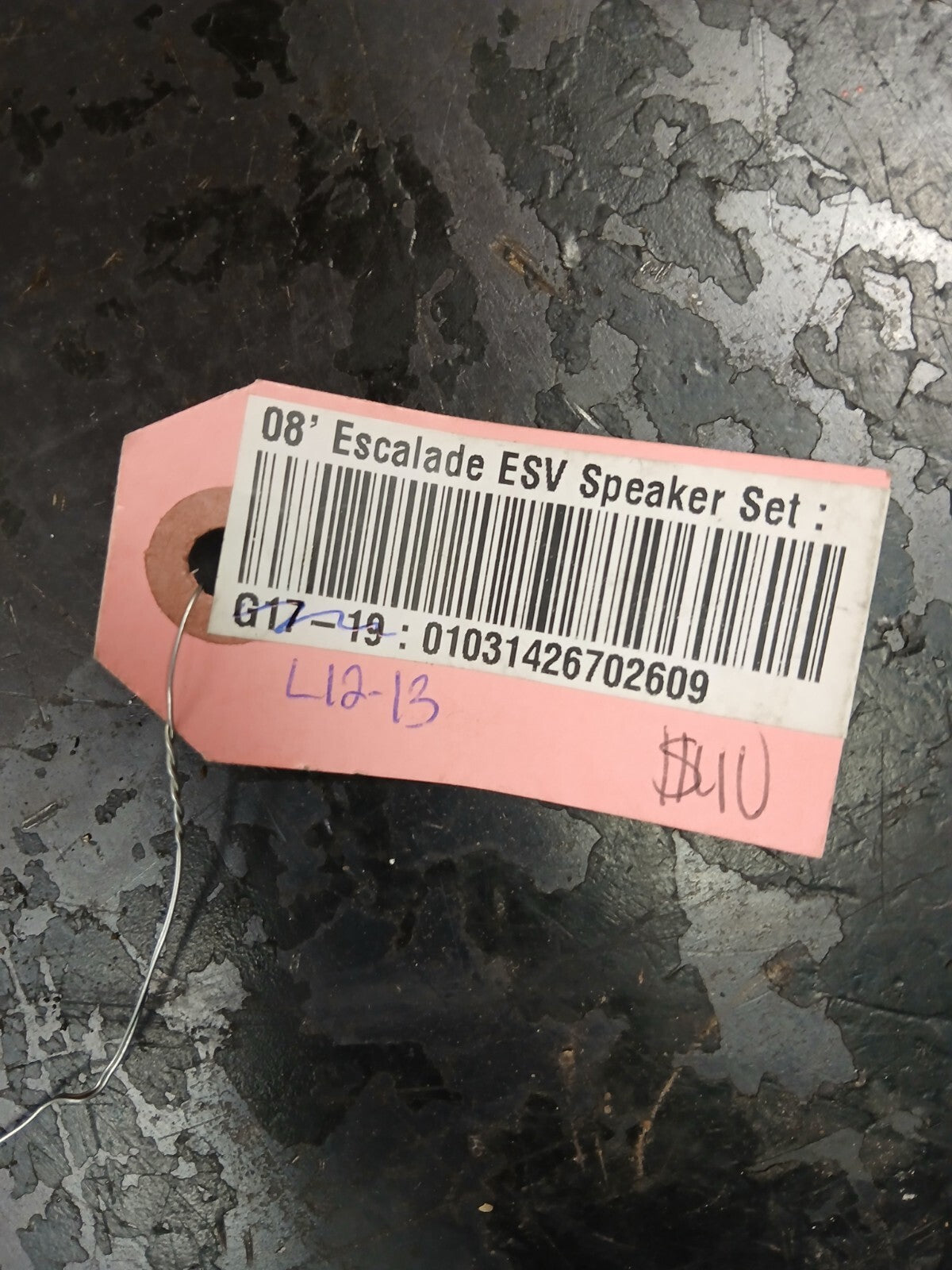 2007-2014 Escalade Yukon Sierra Tahoe Suburban Silverado Audio Speaker Set