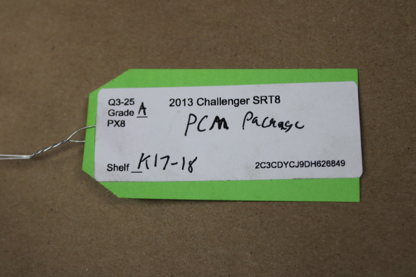 2013 Dodge Challenger SRT8 PCM ECU RFHUB Pedal Ignition Key Package 05150694AC