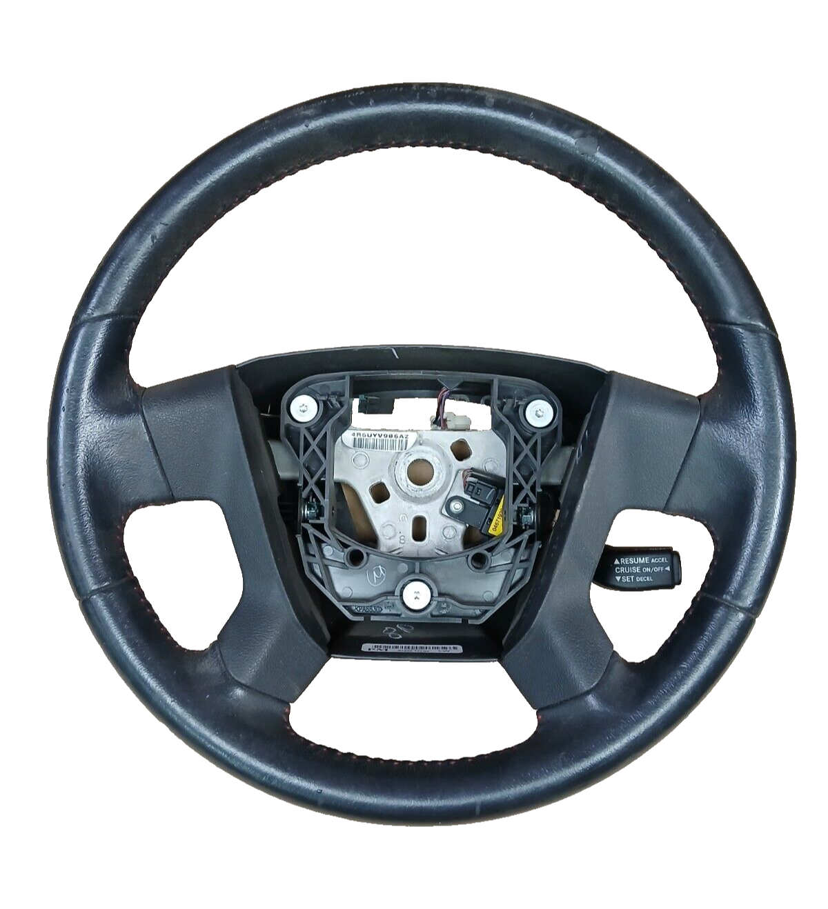 2007-10 Caliber Patriot Avenger Journey Steering Wheel Leather w/ Cruise Control