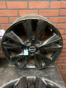 11-13 Jeep Grand Cherokee Dodge Durango 5 Spoke Black OEM Wheel 20 Rim Curb Rash
