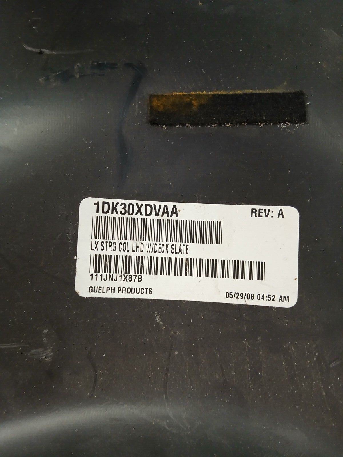 2007-2010 Challenger Charger 300 Magnum Steering Column Cover Panel 1dk30xdvaa