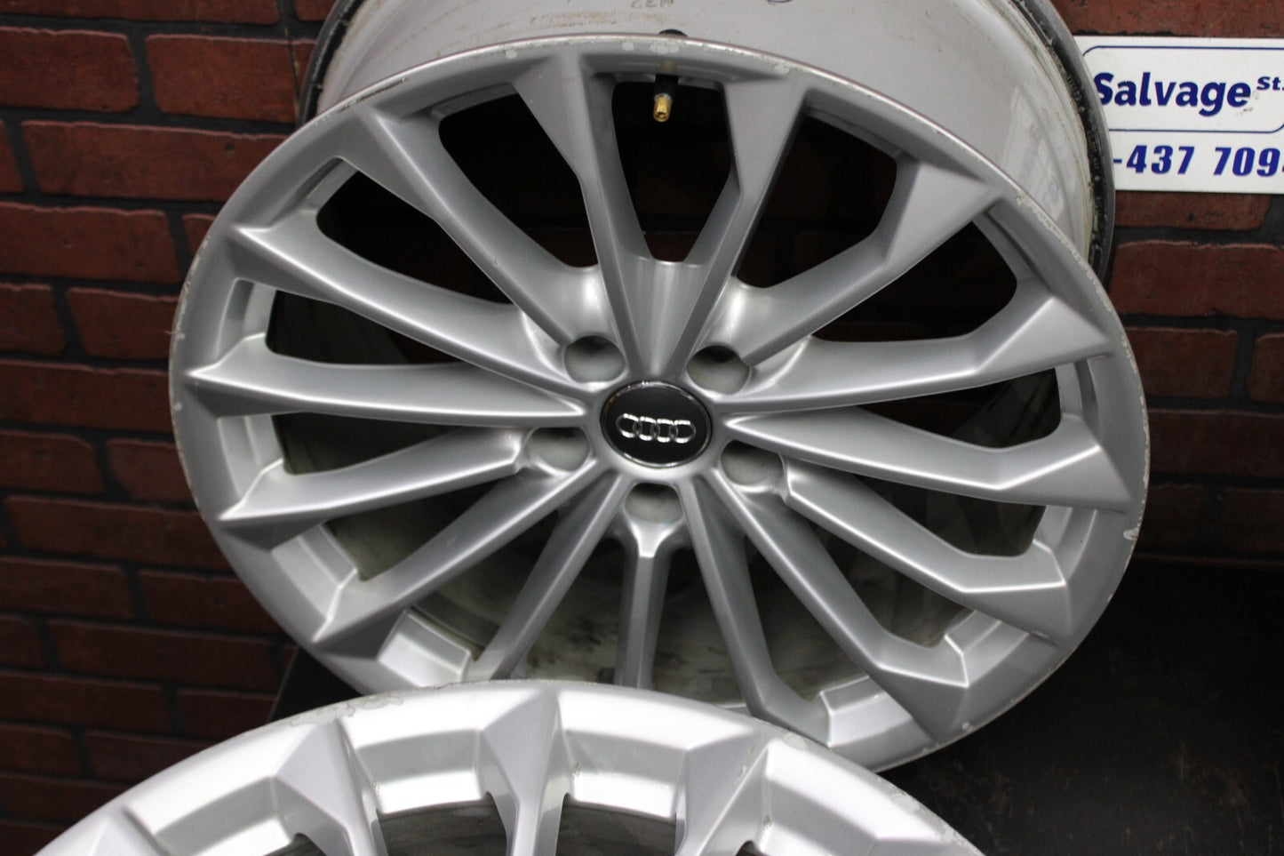 2019-2021 Audi A8 Quattro/S8 Wheels Rims 19” Set of 4 OEM Silver 4N0 601 025 B