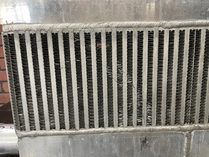 24"x3.5"x12" Universal Twin Turbo Turbocharger Intercooler Charge Air Cooler
