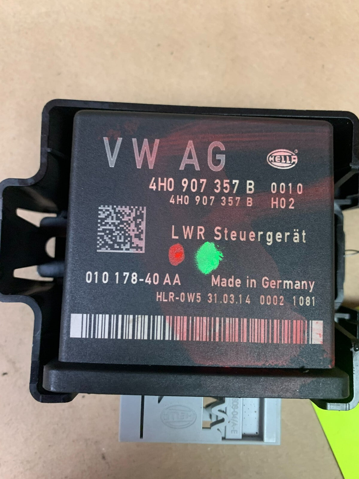 12-18 Audi S6 A6 A7 Headlight Head Light Lamp Range Computer Control Module Unit
