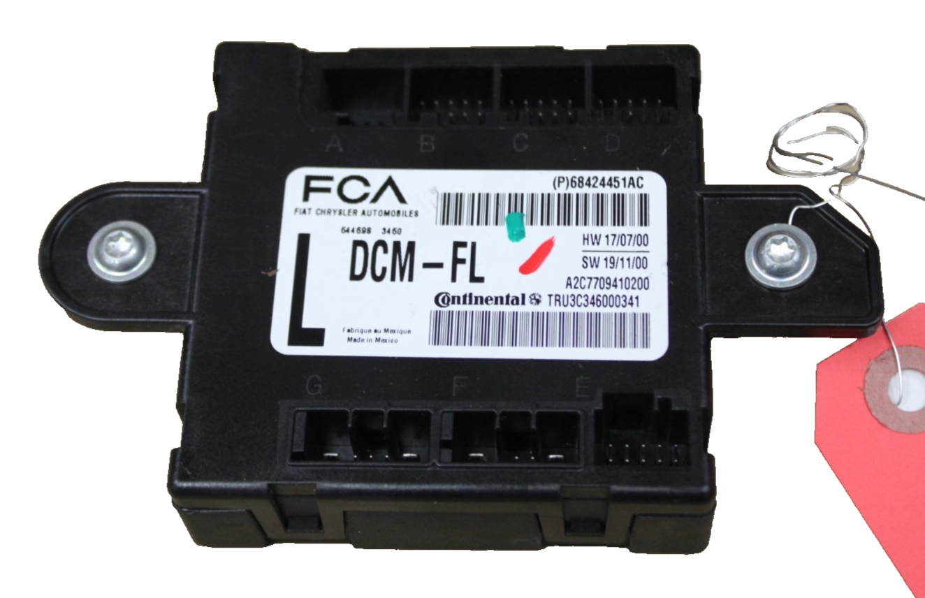 20-21 CHRYSLER DODGE FRONT DRIVER LH SIDE DOOR CONTROL MODULE UNIT OE 68424451AC