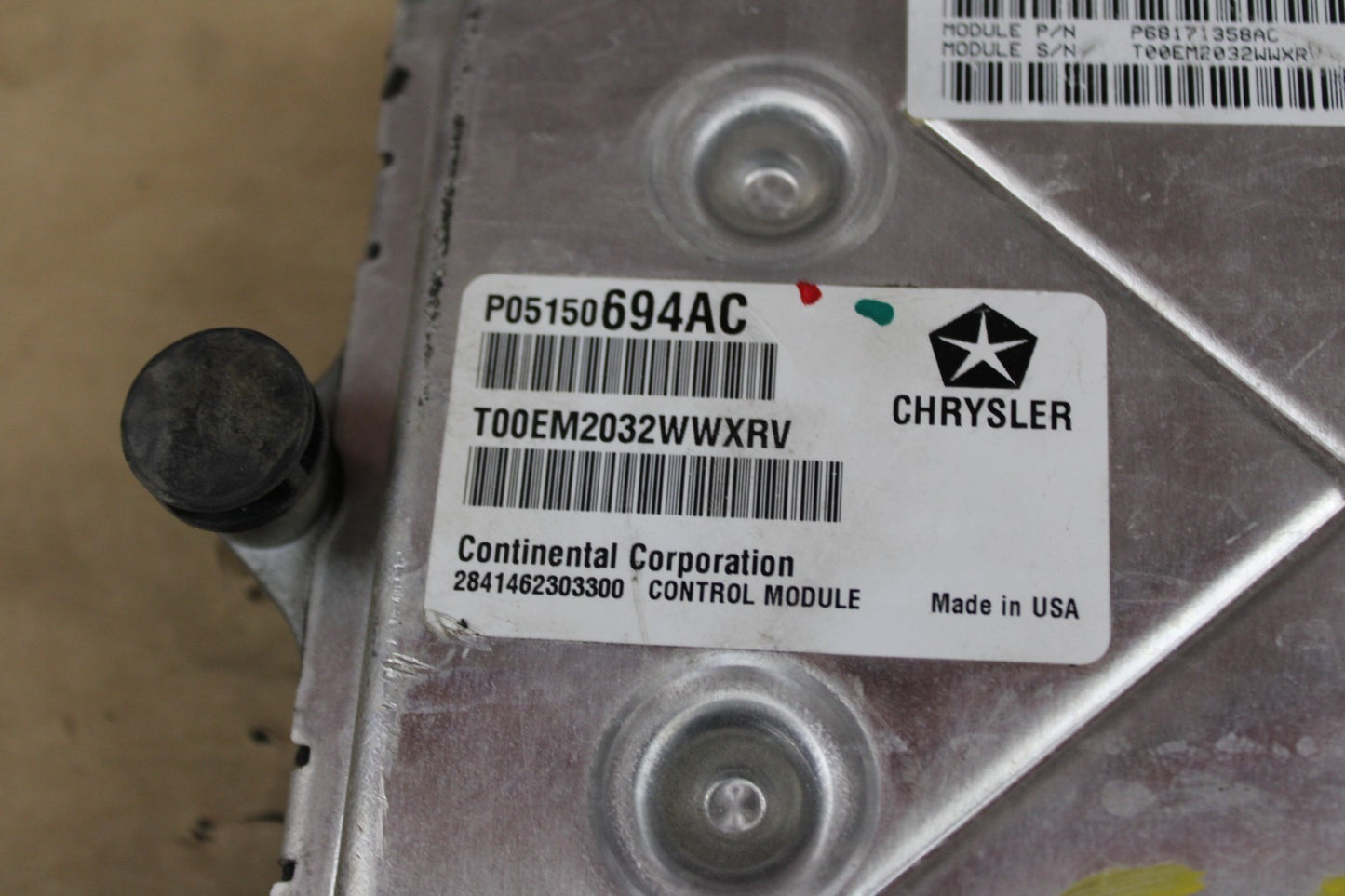 2013 Dodge Challenger SRT8 PCM ECU RFHUB Pedal Ignition Key Package 05150694AC