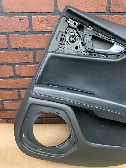 2012-2018 Audi A7/S7/RS7 Rear Interior Passenger RH Right Side Door Panel Black