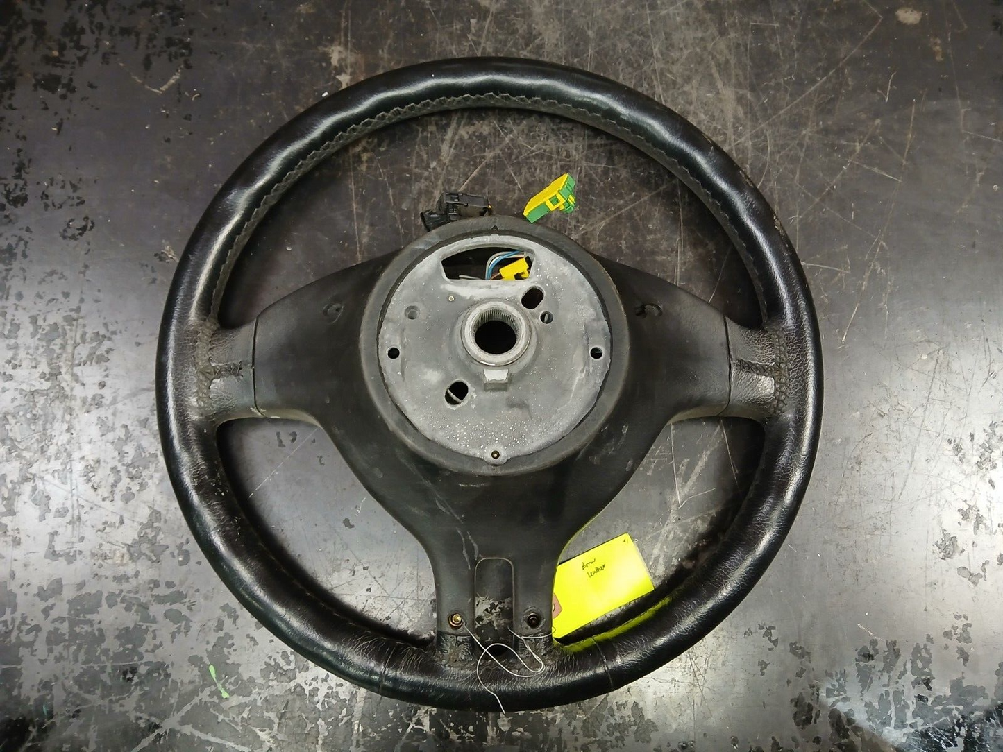 2001-2003 BMW X5 Sport Steering Wheel Black Leather Wheel Only