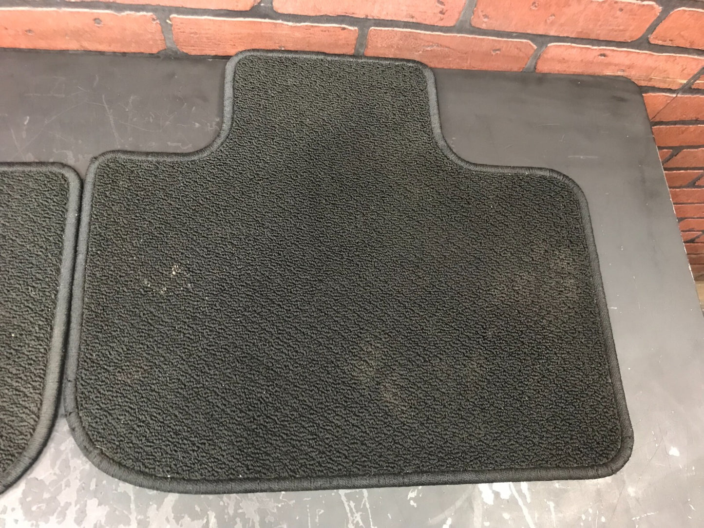 2011-2014 Chrysler 300 Black Carpet Rear Left & Right Side Floor Mat Set