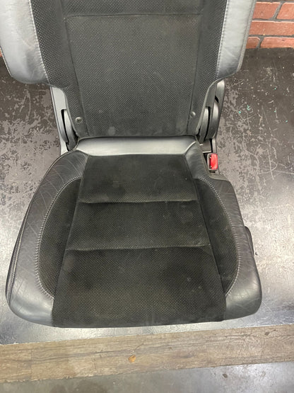 2011-2013 Jeep Grand Cherokee SRT8 Right Rear Seat Assembly Heated Black Suede