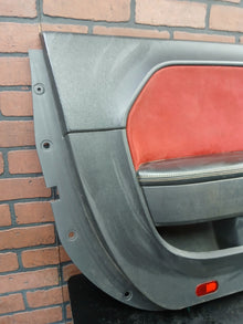 13 Dodge Challenger SRT8 Driver LH Side Interior Door Panel Red/Black 1XF771RRAB