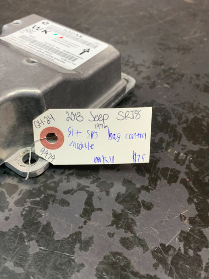 2011-2013 Jeep Grand Cherokee SRT Occupant Restraint Control Module 68025632AK