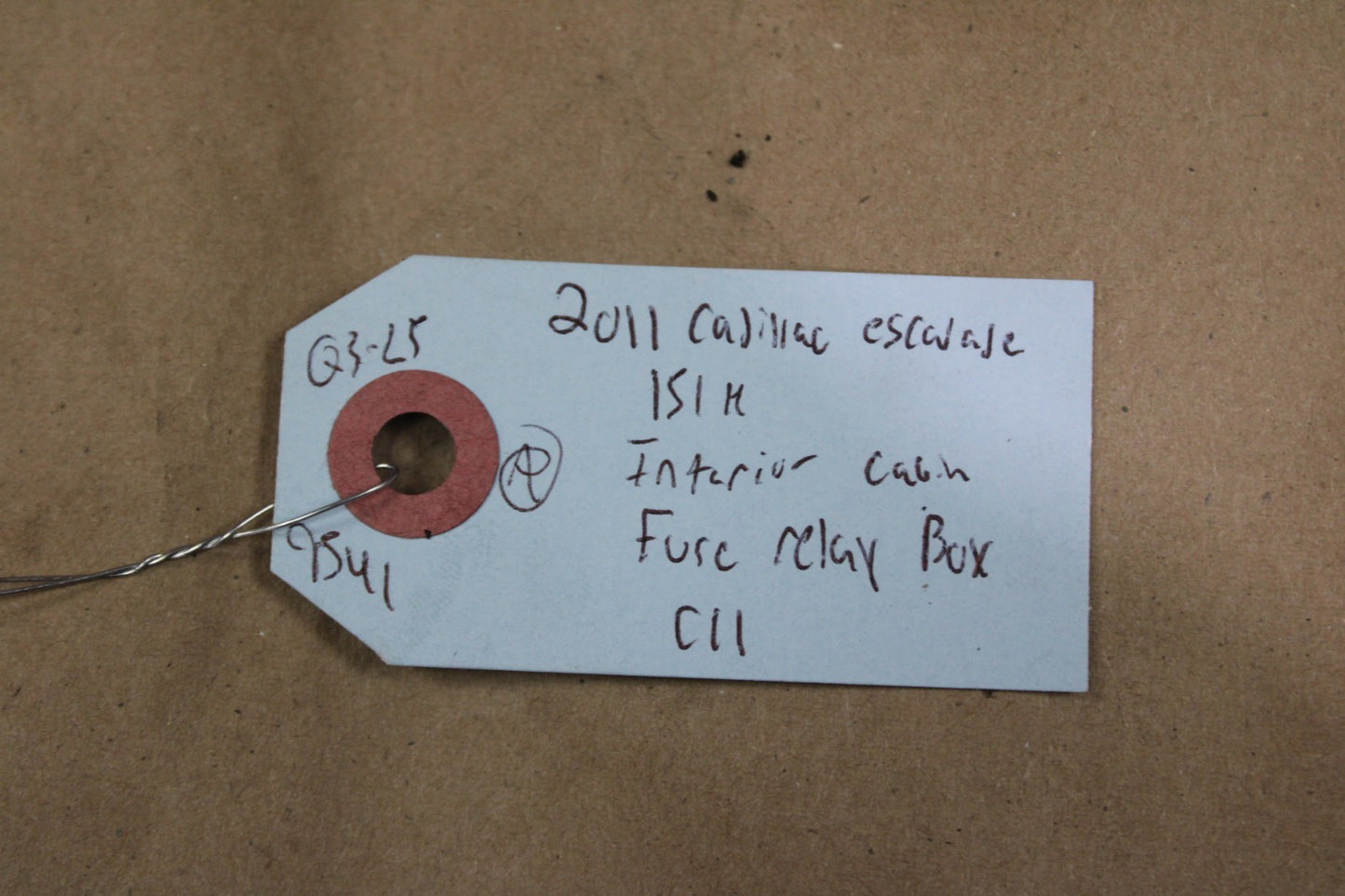 08-11 Escalade Tahoe Yukon Instrument Panel Upper Fusebox Fuse Box 20828606 01