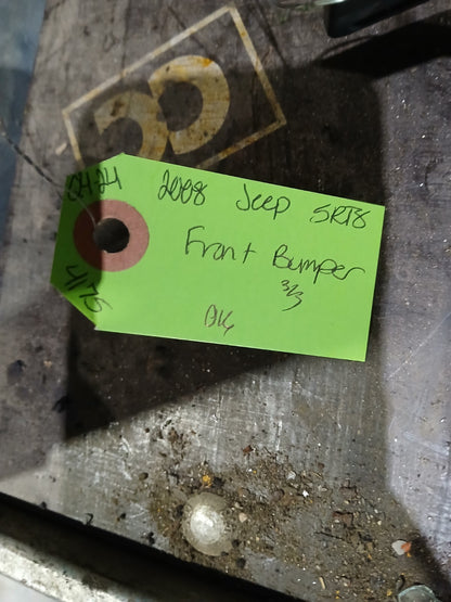 08-10 Jeep Grand Cherokee SRT-8 Front Bumper w/ Fog Lights/Grill/Reinforcement