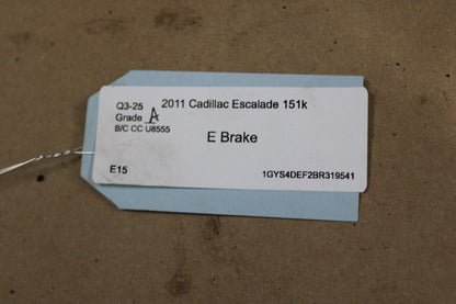 2009-2014 Cadillac Escalade Emergency E Parking Brake Pedal Assembly