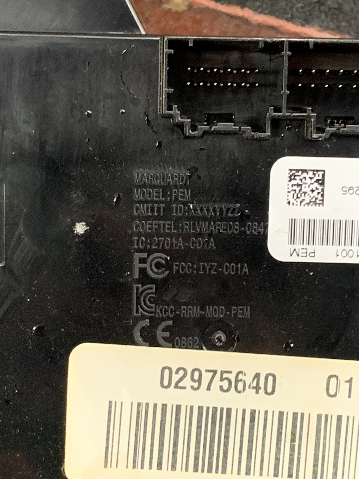 2012-2013 GRAND CHEROKEE DURANGO KEYLESS CONTROL MODULE ECU 68052899AI