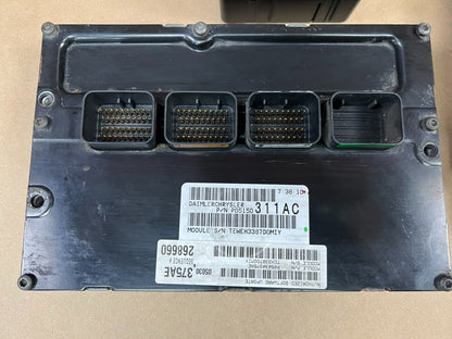 2008 Jeep Grand Cherokee 6.1L SRT8 PCM TIPM Key And Node Set OEM