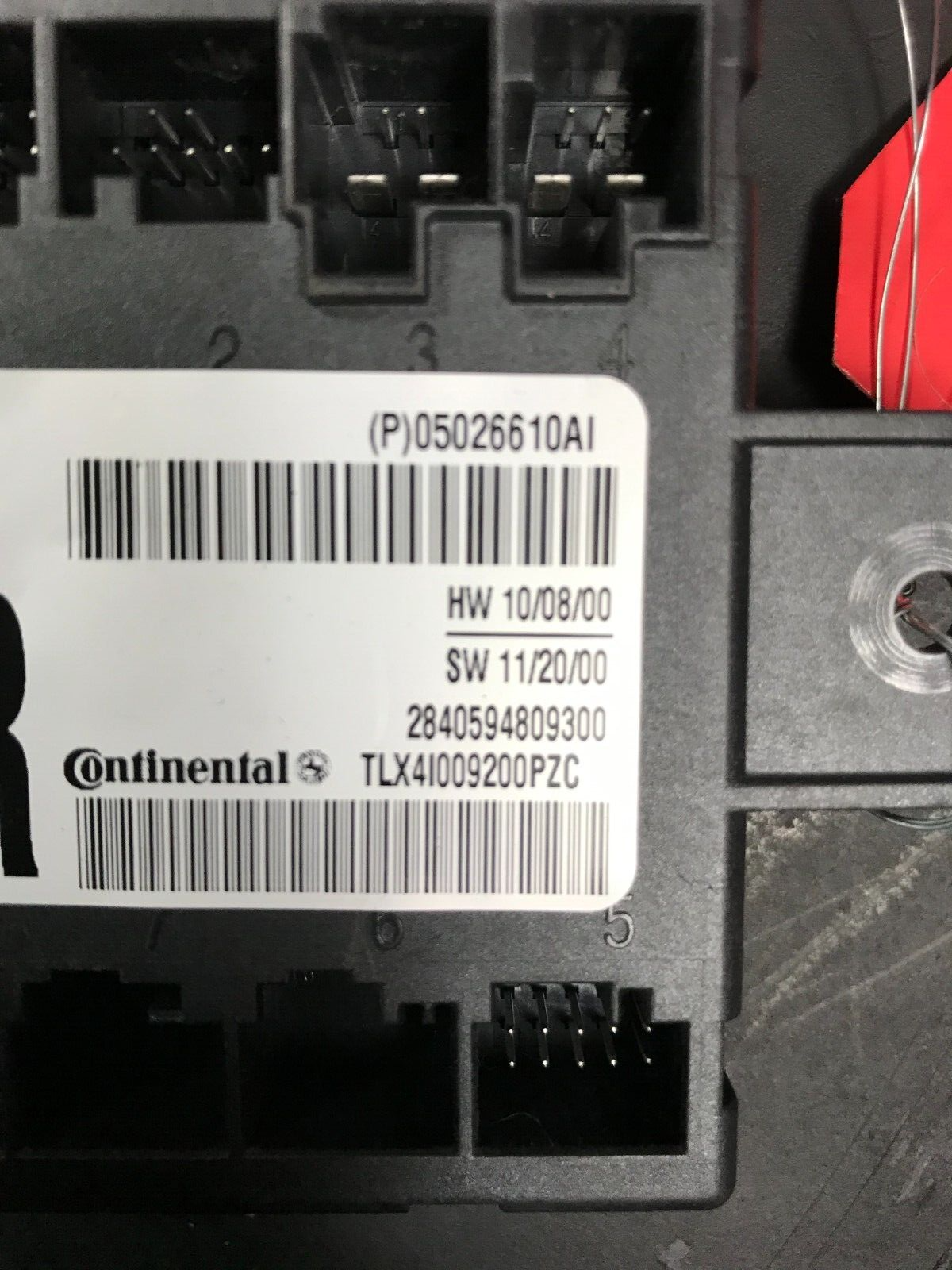 11-14 Chrysler Dodge Ram Jeep Front Passenger RH Door Control Module 05026610AI