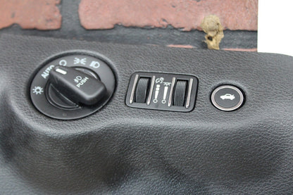 2011-2023 CHARGER 300 OEM DASH STEERING COLUMN KNEE TRIM PANEL W/ LAMP SWITCHES