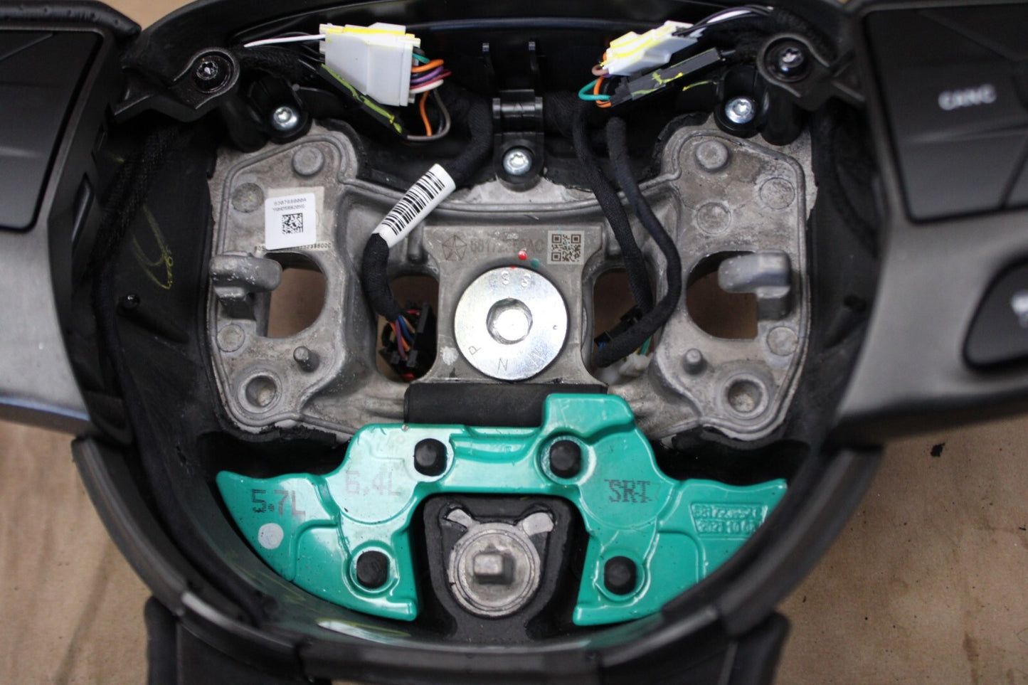 20-23 Daytona Charger SRT Scat Pack Steering Wheel Assembly w Cover and Controls