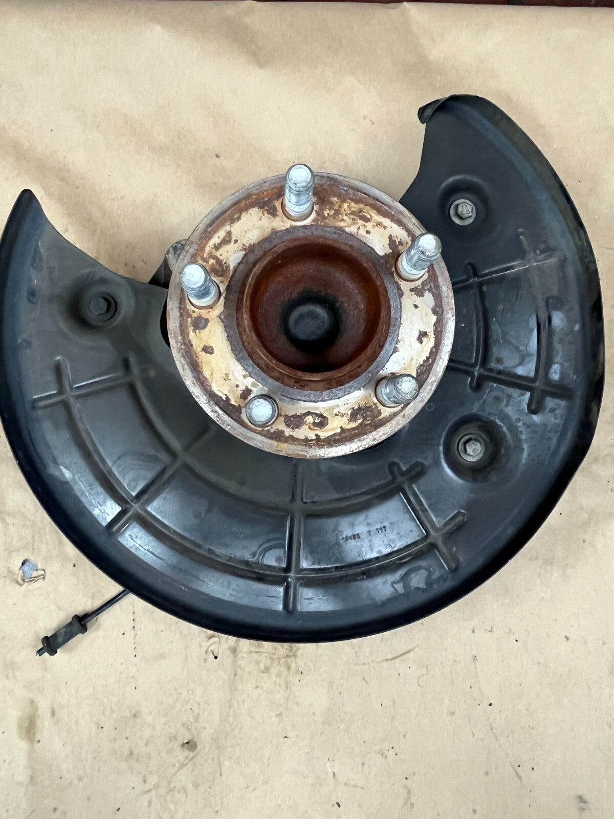 2012-2023 DODGE CHARGER R/T FRONT LEFT SIDE SPINDLE KNUCKLE OEM 05168403AE