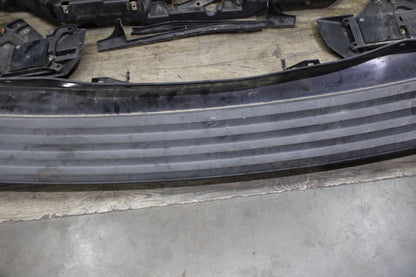 07-14 Cadillac Escalade Platinum Rear Bumper Cover Assembly Black Park Assist