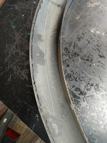 2015 Ram 1500 Rear Driver LH Side Wheel Arch Fender Flare 1td45trmab