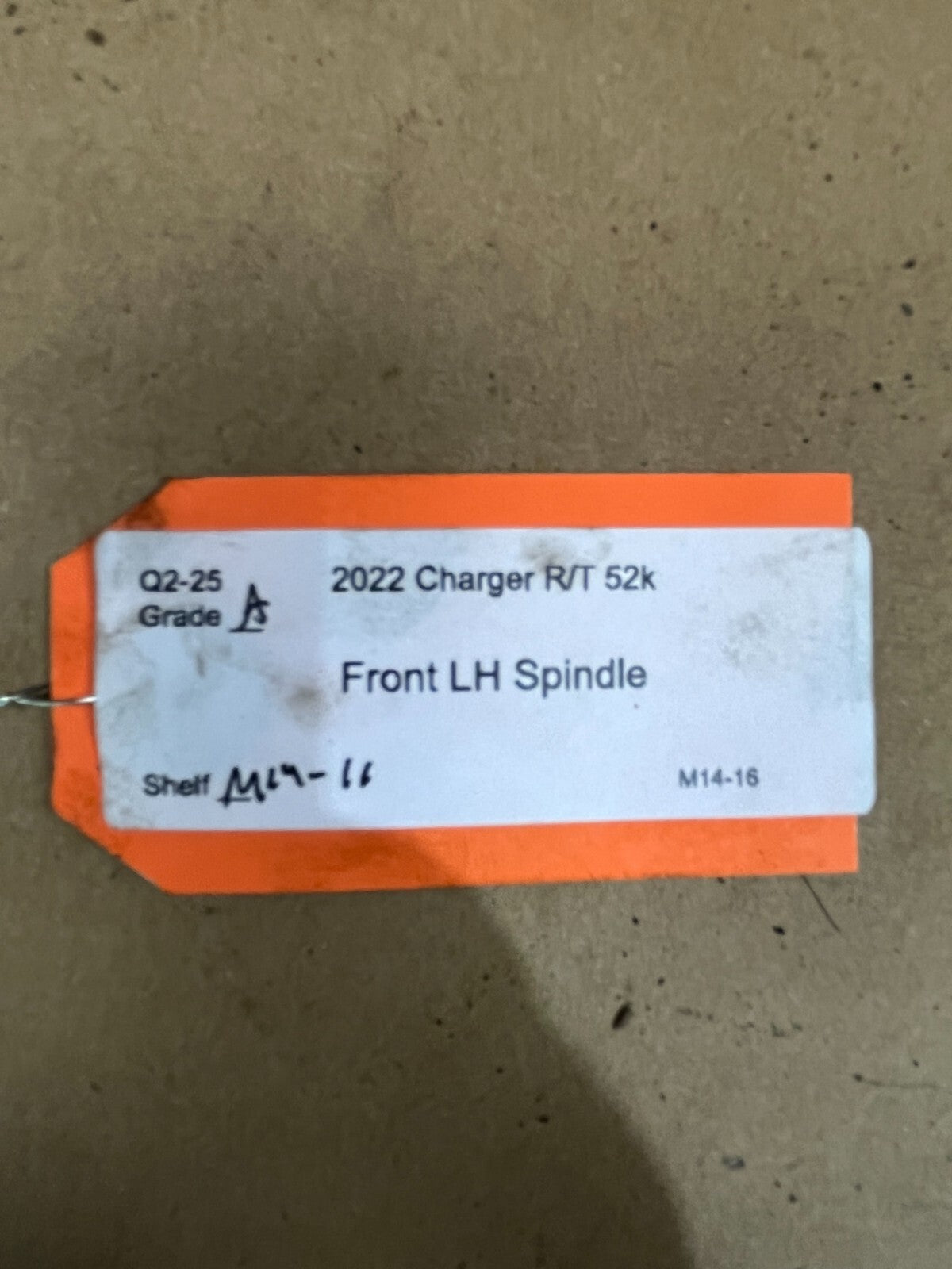 2012-2023 DODGE CHARGER R/T FRONT LEFT SIDE SPINDLE KNUCKLE OEM 05168403AE