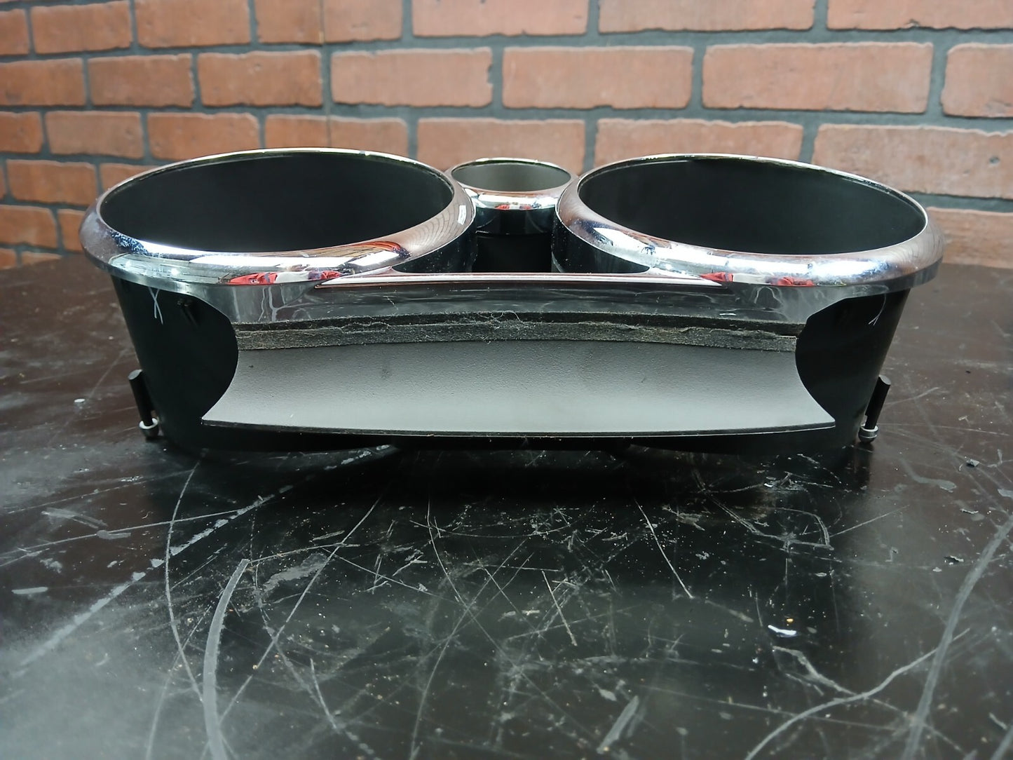 2007 Pontiac Solstice GXP Black Chrome Speedometer Bezel Trim Assembly