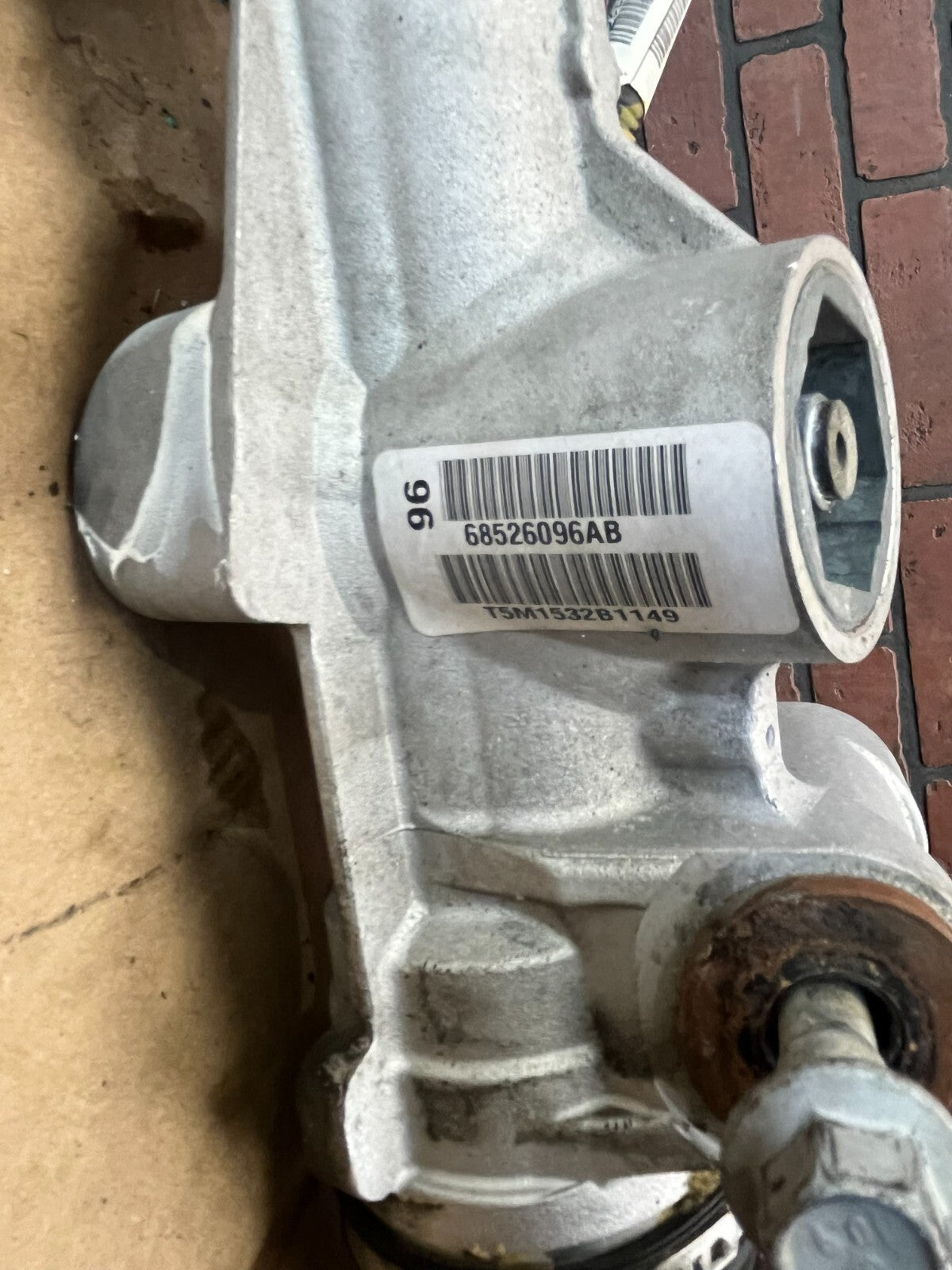 16-23 RWD DODGE CHARGER CHALLENGER 300 STEERING GEAR RACK PINION OEM 68526096AB