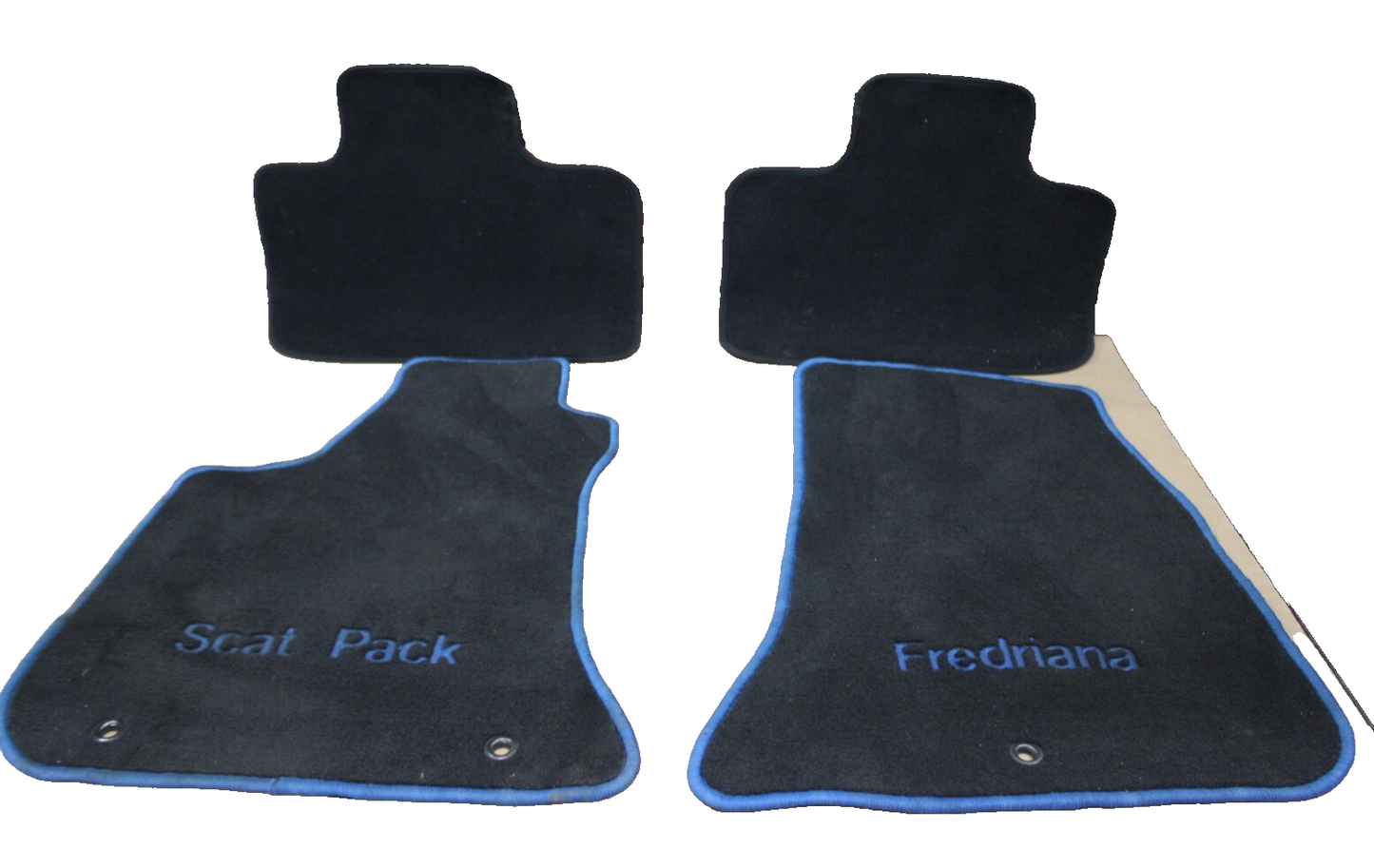 2018-2023 Dodge Charger Scat Pack Front Rear Carpet Floor Mat Set of 4