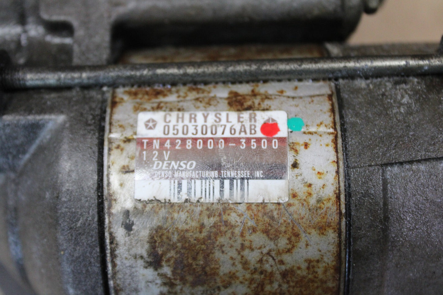 2006-2010 Dodge Charger Chrysler 300 SRT8 6.1 Engine Starter Motor OEM 5030076AB