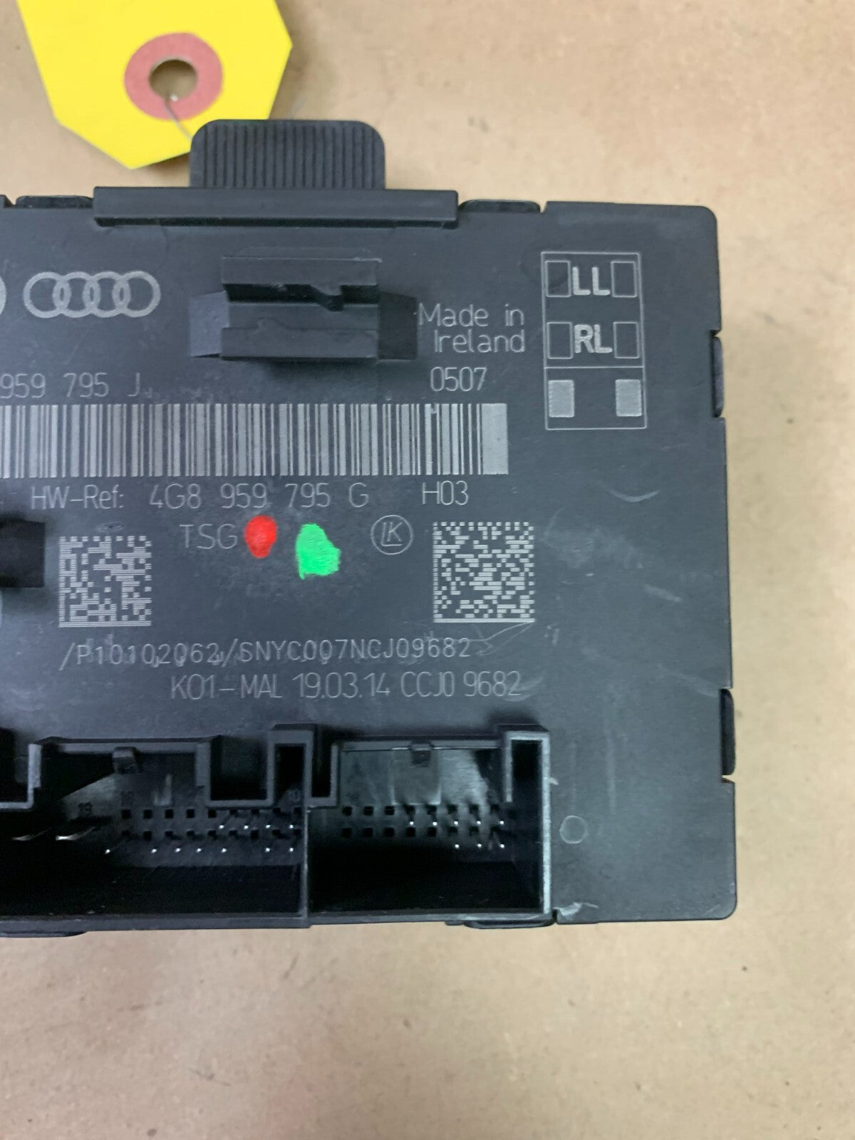 2012-2018 Audi A6/S6/S7 Rear Right or Left Door Control Module 4G8 959 795 OEM