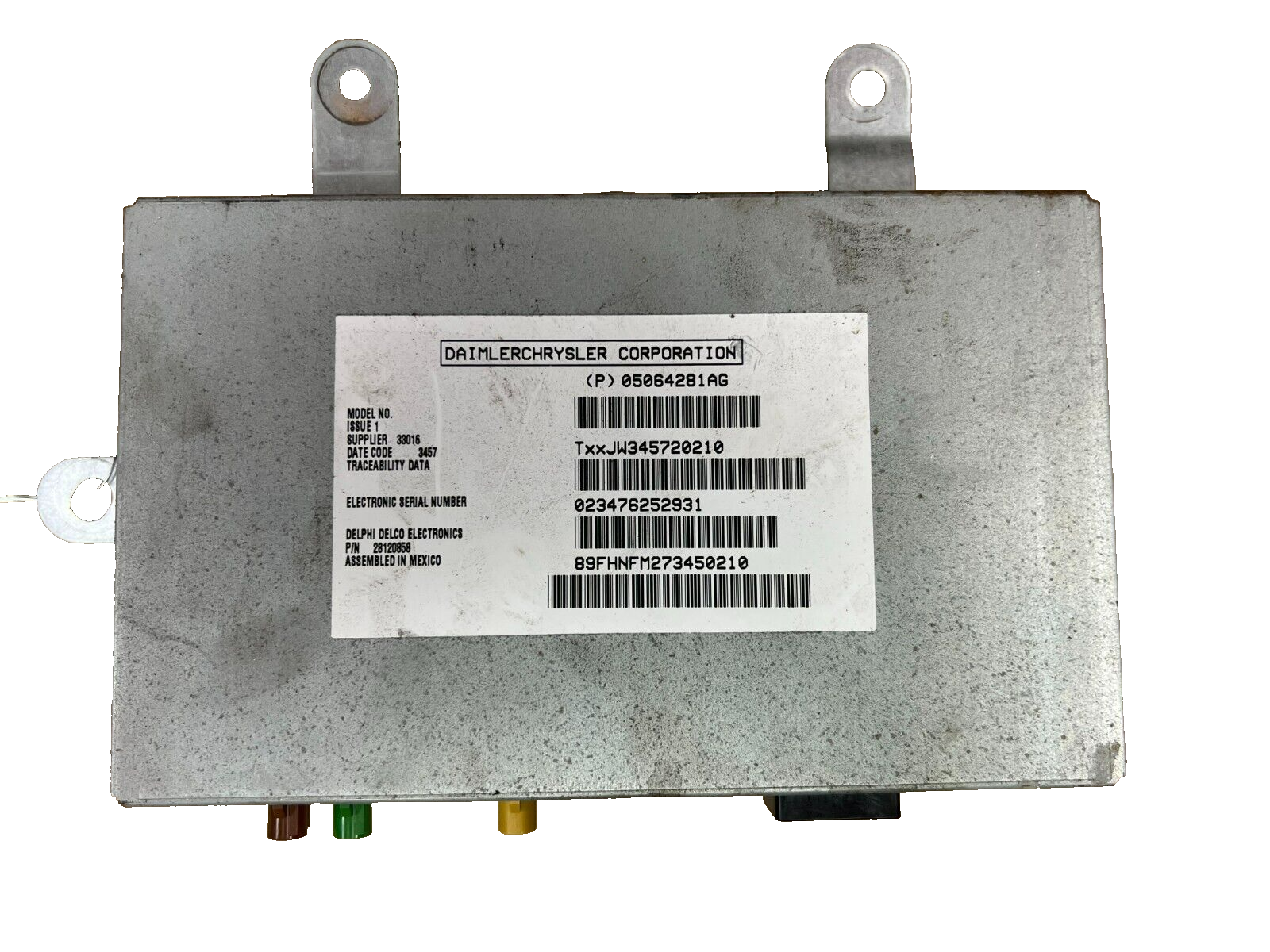 08-10 JEEP GRAND CHEROKEE SRT8 6.1L OEM SATELLITE RECEIVER RADIO MODULE COMPUTER