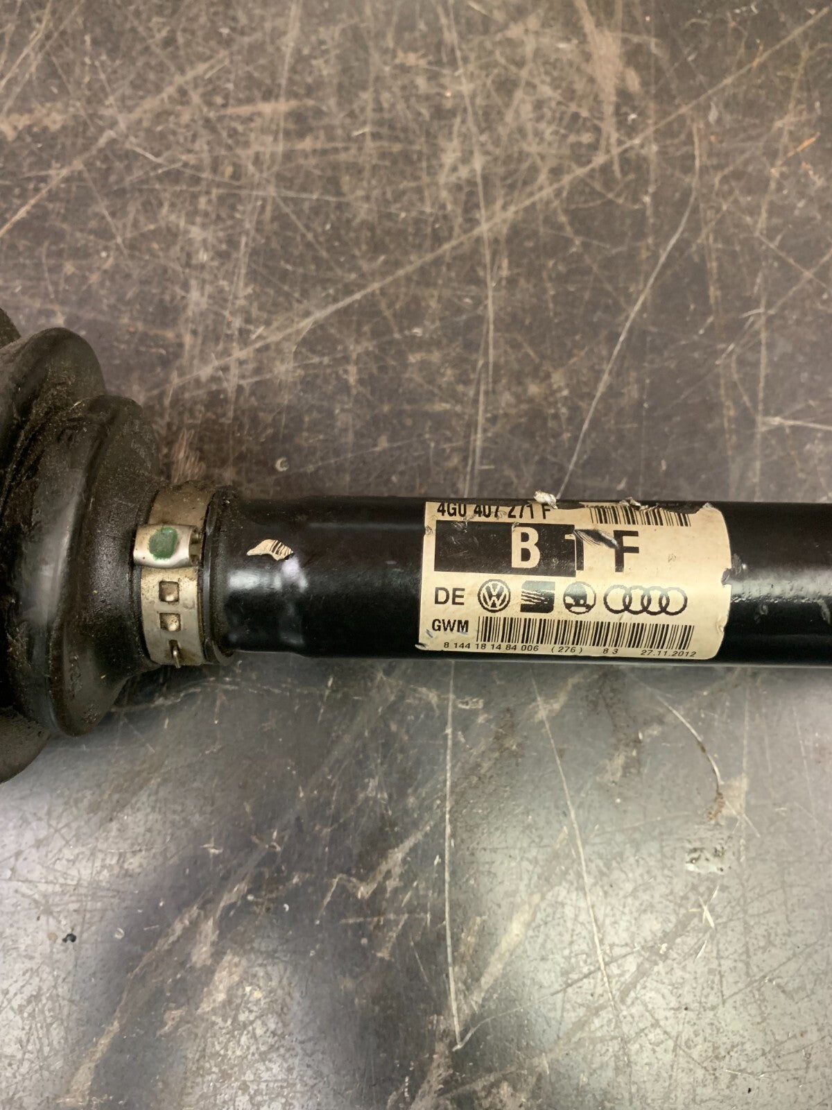 2011-2018 Audi OEM Front Suspension CV Axle Half Shaft Assembly 4G0 407 271 F