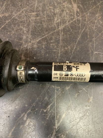 2011-2018 Audi OEM Front Suspension CV Axle Half Shaft Assembly 4G0 407 271 F