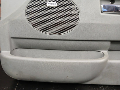 2007 Jeep Grand Cherokee Front Passenger RH Side Interior Door Panel Gray