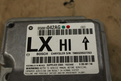 2005-2007 Chrysler 300 Dodge Occupant Restraint Control Module 05081042AG OEM