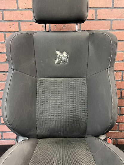 2015-21 SRT CHALLENGER Scat Pack Bee Black Cloth Heated Passenger Seat Front