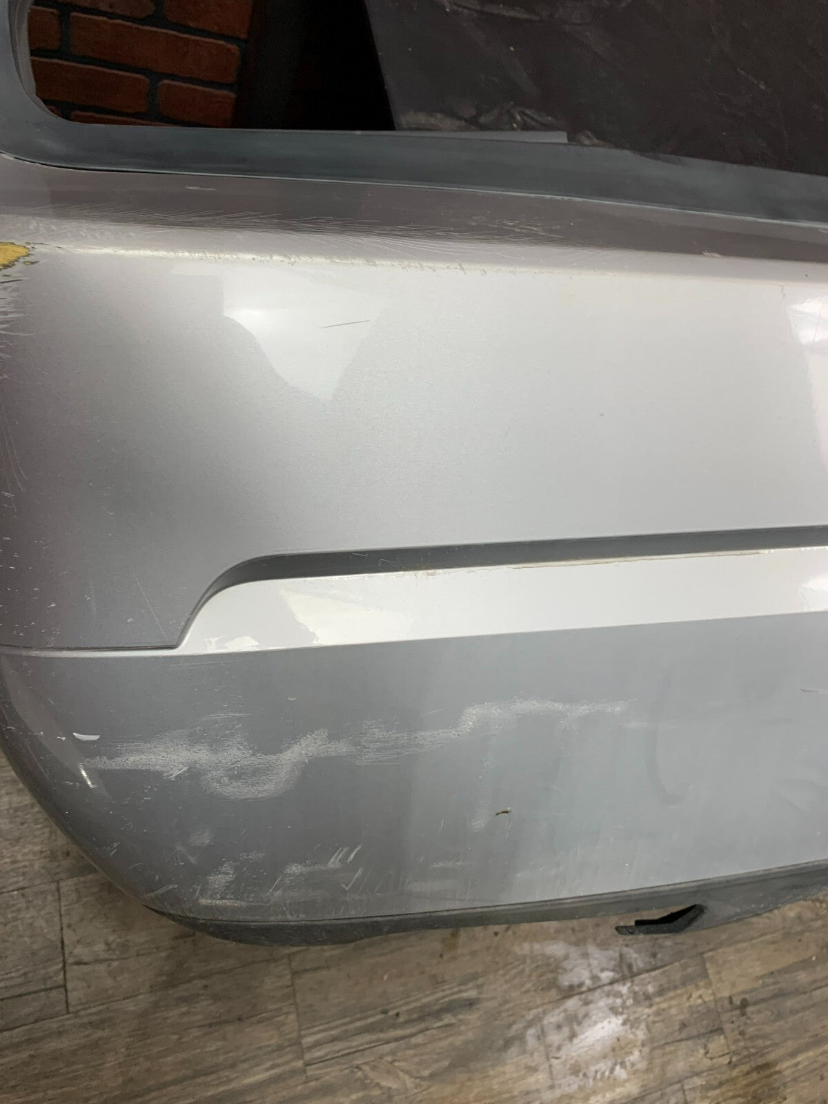 2008 - 2014 DODGE CHALLENGER SRT8 REAR BUMPER W/ DUAL EXHAUST OUTLETS *SCRATCHES